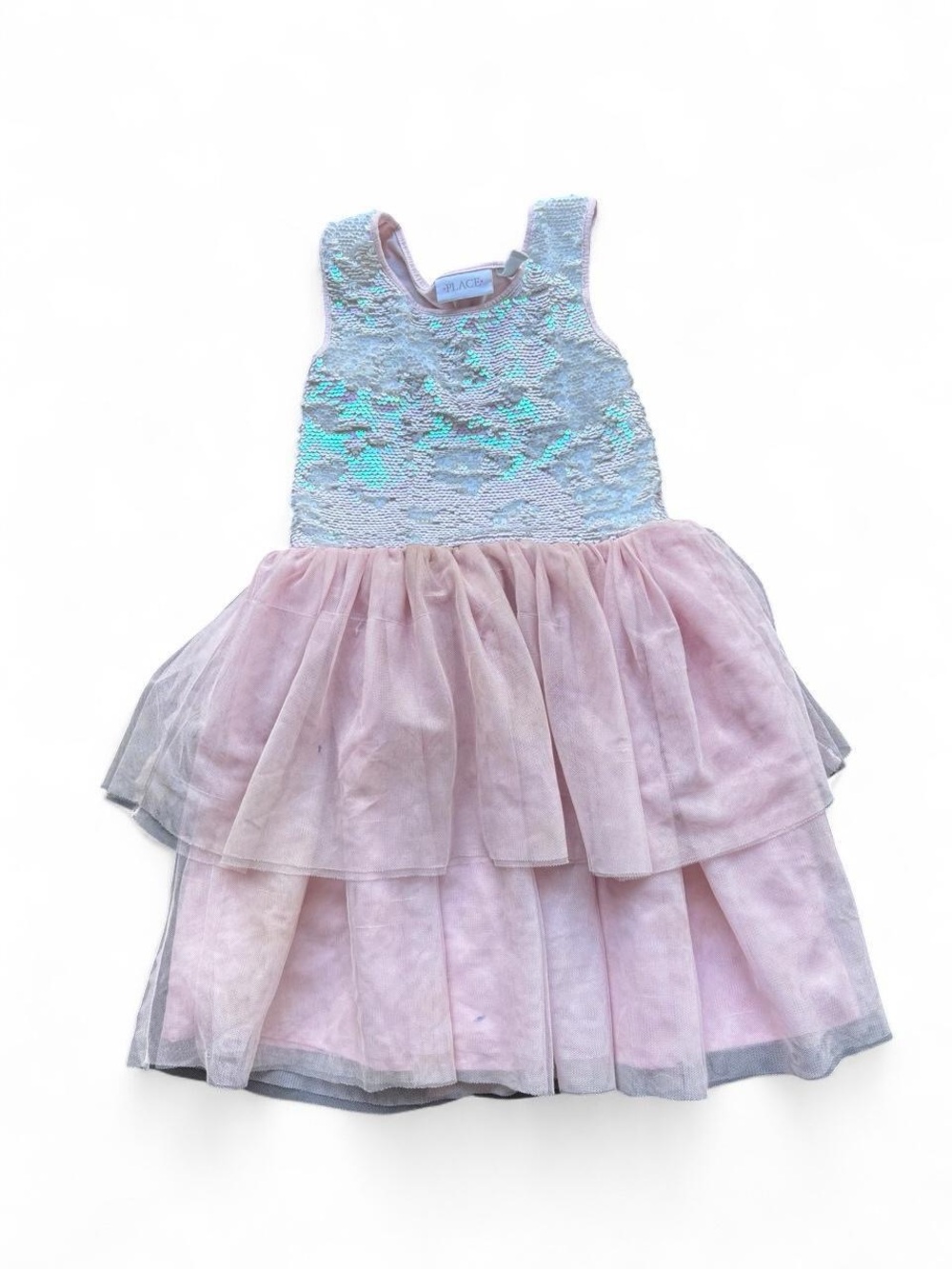 ✨Cute Place pink sequin dress Size: 7 years✨